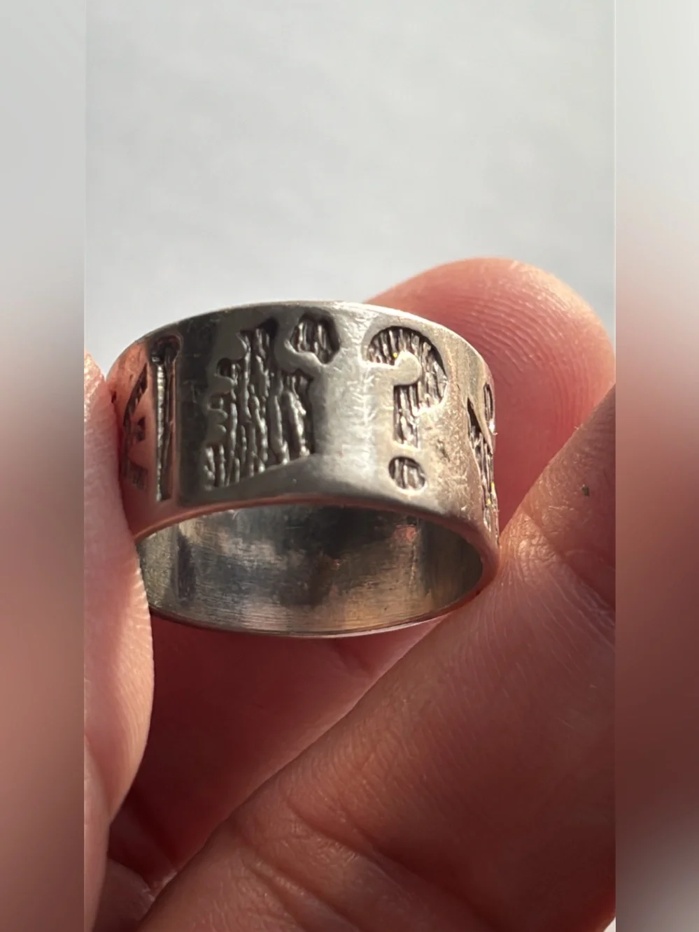 Sterling Silver Story Telling History of Ireland Band Ring